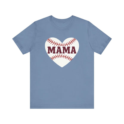 Baseball Mama Tee, Soft Unisex Tee for Baseball Moms, Sports Shirt, Gift for Mother’s Day, Casual Wear, Family Game Day