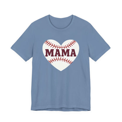 Baseball Mama Tee, Soft Unisex Tee for Baseball Moms, Sports Shirt, Gift for Mother’s Day, Casual Wear, Family Game Day