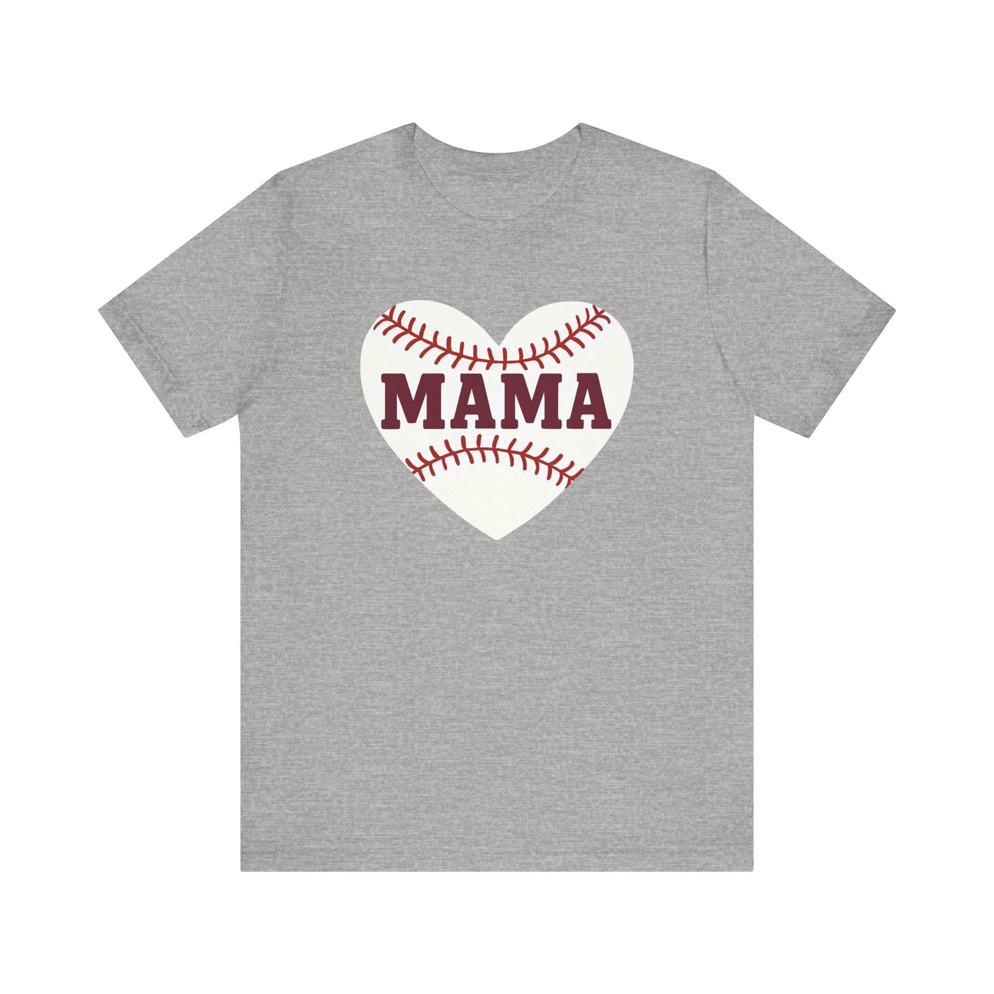Baseball Mama Tee, Soft Unisex Tee for Baseball Moms, Sports Shirt, Gift for Mother’s Day, Casual Wear, Family Game Day