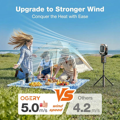 OGERY F21 Camping Fan