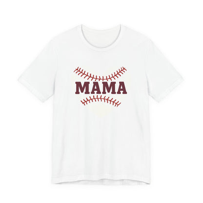 Baseball Mama Tee, Soft Unisex Tee for Baseball Moms, Sports Shirt, Gift for Mother’s Day, Casual Wear, Family Game Day