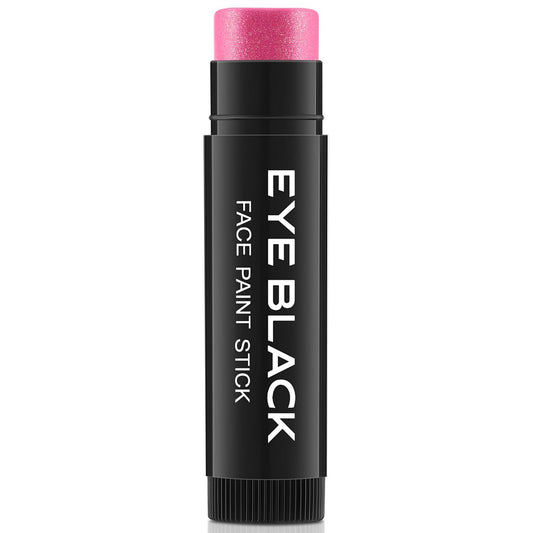 CCbeauty Hot Pink Glitter Eye Black Stick for Multi Sports, Anti-Glare EyeBlack for Football Baseball Softball Lacrosse, Water-Proof Eye Black for Athletes & Fans, Sport Face Paint, Pink Accessories