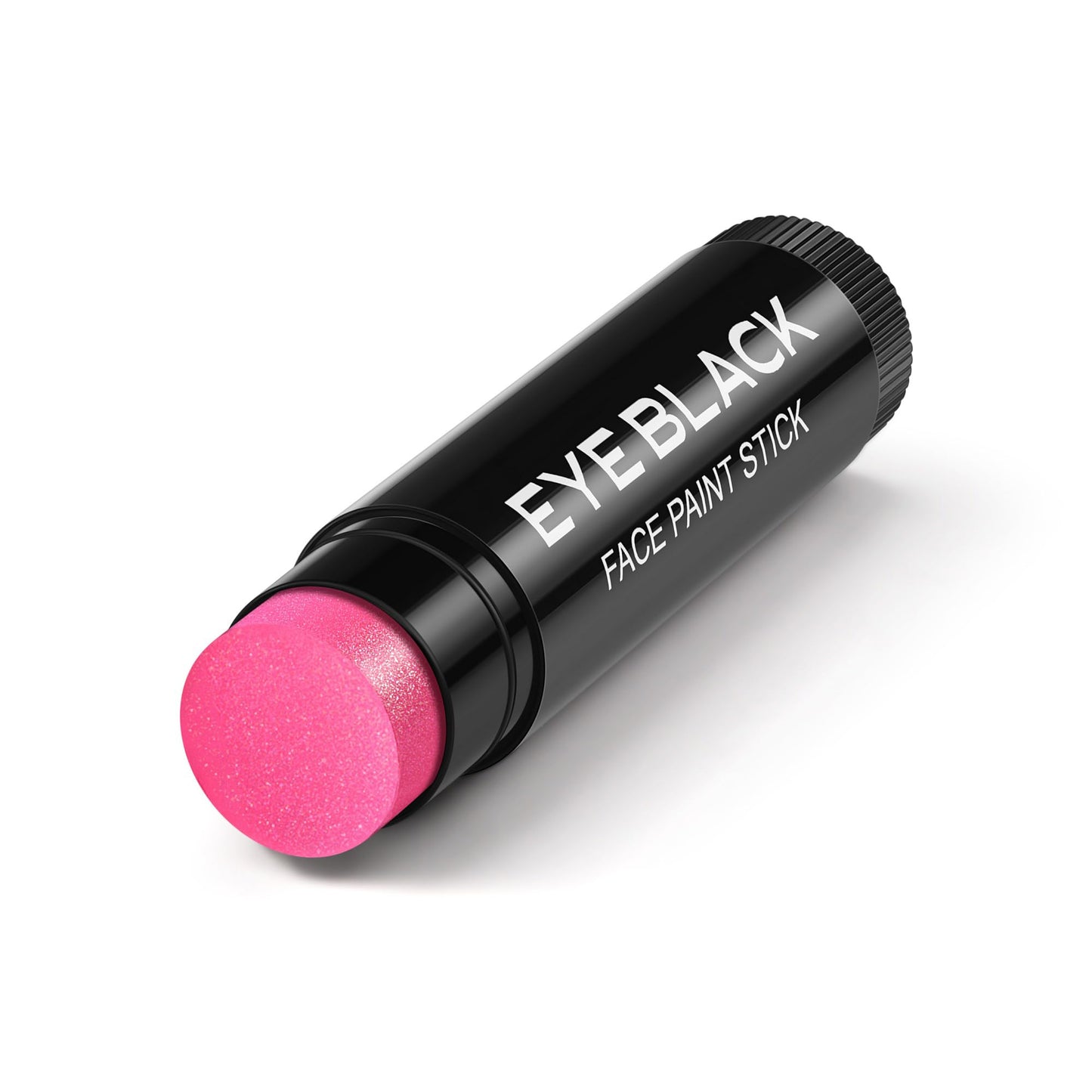 CCbeauty Hot Pink Glitter Eye Black Stick for Multi Sports, Anti-Glare EyeBlack for Football Baseball Softball Lacrosse, Water-Proof Eye Black for Athletes & Fans, Sport Face Paint, Pink Accessories
