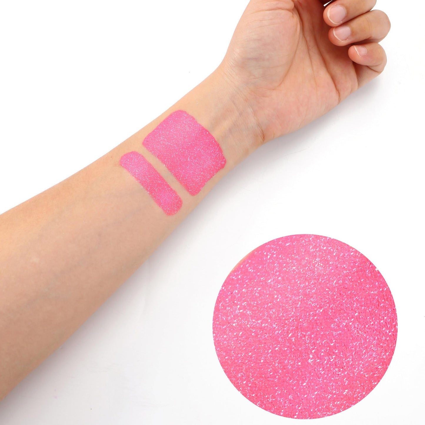 CCbeauty Hot Pink Glitter Eye Black Stick for Multi Sports, Anti-Glare EyeBlack for Football Baseball Softball Lacrosse, Water-Proof Eye Black for Athletes & Fans, Sport Face Paint, Pink Accessories