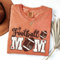 Football Mom, Sports, Game Day, Big Game, Touchdown, Tailgate Party Tshirt Comfort Colors T-Shirt