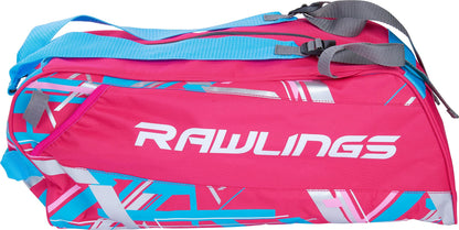 Rawlings | REMIX Duffel Equipment Bag | T-Ball & Youth Baseball / Softball | Pink