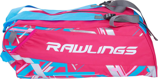 Rawlings | REMIX Duffel Equipment Bag | T-Ball & Youth Baseball / Softball | Pink