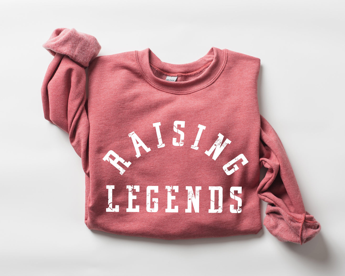 Raising Legends Mother's Day Sweatshirt, Sports Mom, Coach, Father's Day Sweatshirt