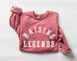 Raising Legends Mother's Day Sweatshirt, Sports Mom, Coach, Father's Day Sweatshirt
